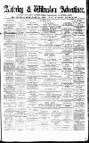 Alderley & Wilmslow Advertiser Friday 23 October 1874 Page 1