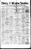 Alderley & Wilmslow Advertiser Friday 06 November 1874 Page 1
