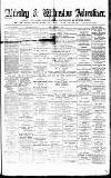 Alderley & Wilmslow Advertiser Friday 13 November 1874 Page 1