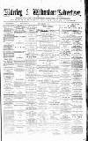 Alderley & Wilmslow Advertiser Friday 18 December 1874 Page 1