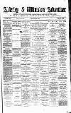 Alderley & Wilmslow Advertiser Friday 25 December 1874 Page 1