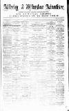 Alderley & Wilmslow Advertiser Friday 05 February 1875 Page 1