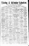 Alderley & Wilmslow Advertiser Friday 12 February 1875 Page 1