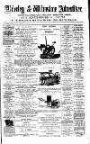Alderley & Wilmslow Advertiser Friday 23 July 1875 Page 1