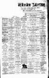 Alderley & Wilmslow Advertiser Saturday 18 September 1875 Page 1