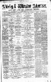 Alderley & Wilmslow Advertiser Saturday 24 November 1877 Page 1