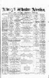 Alderley & Wilmslow Advertiser Saturday 19 January 1878 Page 1