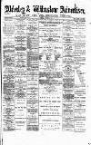 Alderley & Wilmslow Advertiser Saturday 16 August 1879 Page 1