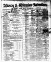 Alderley & Wilmslow Advertiser Saturday 07 January 1882 Page 1