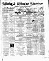 Alderley & Wilmslow Advertiser Saturday 06 January 1883 Page 1