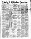 Alderley & Wilmslow Advertiser Saturday 06 October 1883 Page 1
