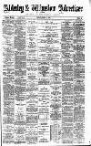 Alderley & Wilmslow Advertiser Friday 14 August 1885 Page 1