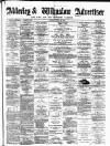 Alderley & Wilmslow Advertiser Friday 23 April 1886 Page 1