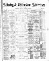 Alderley & Wilmslow Advertiser Friday 11 January 1889 Page 1