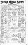 Alderley & Wilmslow Advertiser Friday 06 March 1891 Page 1