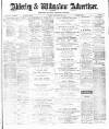 Alderley & Wilmslow Advertiser Friday 22 December 1893 Page 1