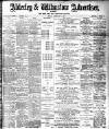 Alderley & Wilmslow Advertiser Friday 04 February 1898 Page 1