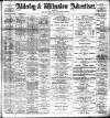 Alderley & Wilmslow Advertiser Friday 27 January 1899 Page 1