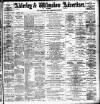 Alderley & Wilmslow Advertiser Friday 08 September 1899 Page 1