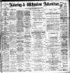 Alderley & Wilmslow Advertiser Friday 17 November 1899 Page 1