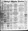 Alderley & Wilmslow Advertiser Friday 26 January 1900 Page 1