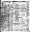Alderley & Wilmslow Advertiser Friday 23 February 1900 Page 1