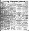 Alderley & Wilmslow Advertiser Friday 06 April 1900 Page 1