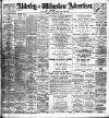 Alderley & Wilmslow Advertiser Friday 07 September 1900 Page 1