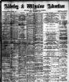 Alderley & Wilmslow Advertiser Friday 27 November 1903 Page 1