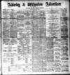 Alderley & Wilmslow Advertiser Friday 22 January 1904 Page 1