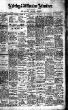 Alderley & Wilmslow Advertiser Friday 07 February 1913 Page 1