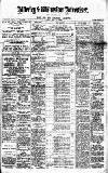 Alderley & Wilmslow Advertiser Friday 11 July 1913 Page 1