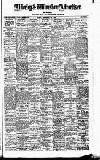 Alderley & Wilmslow Advertiser Friday 18 November 1921 Page 1