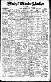 Alderley & Wilmslow Advertiser Friday 29 September 1922 Page 1