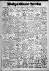 Alderley & Wilmslow Advertiser Friday 09 July 1926 Page 1