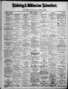 Alderley & Wilmslow Advertiser Friday 14 September 1928 Page 1