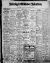 Alderley & Wilmslow Advertiser Friday 11 January 1929 Page 1