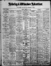 Alderley & Wilmslow Advertiser Friday 22 February 1929 Page 1