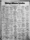 Alderley & Wilmslow Advertiser Friday 08 March 1929 Page 1