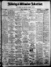 Alderley & Wilmslow Advertiser Friday 23 September 1932 Page 1