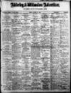 Alderley & Wilmslow Advertiser Friday 15 January 1937 Page 1