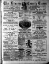 Brecon County Times Saturday 25 February 1882 Page 1