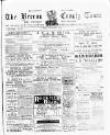 Brecon County Times Friday 06 December 1889 Page 1