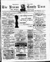 Brecon County Times Friday 10 January 1890 Page 1