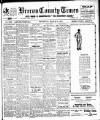 Brecon County Times Thursday 09 March 1922 Page 1