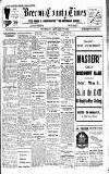 Brecon County Times Thursday 17 January 1929 Page 1