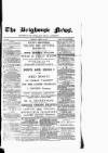 Brighouse News Saturday 15 April 1871 Page 1
