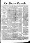 Burton Chronicle Thursday 31 January 1861 Page 1