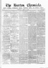 Burton Chronicle Thursday 18 April 1861 Page 1