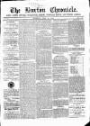 Burton Chronicle Thursday 11 July 1861 Page 1
